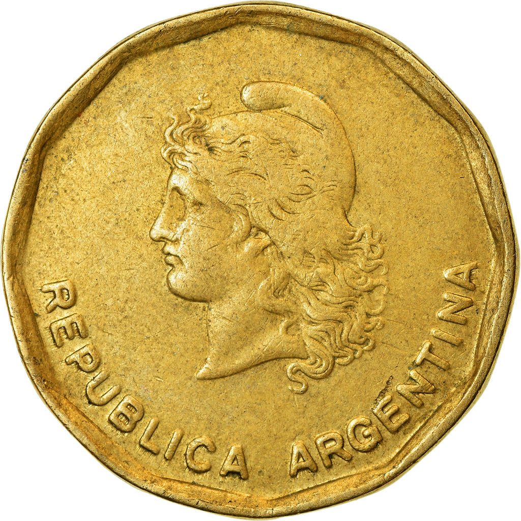 Moneta, Argentina, 50 Centavos, 1987, BB, Ottone, KM:99