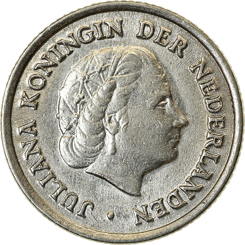 Monnaie, Pays-Bas, Juliana, 10 Cents, 1959, TTB, Nickel, KM:182