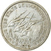 Monnaie, États de l'Afrique centrale, 50 Francs, 1976, Paris, TTB, Nickel