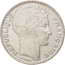 FRANCE, Turin, 10 Francs, 1933, Paris, KM #878, AU(50-53), Silver, 28, Gadoury..