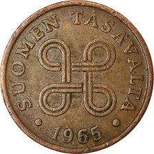 Münze, Finnland, Penni, 1965, SS, Kupfer, KM:44