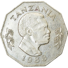 Moneta, Tanzania, 5 Shilingi, 1988, British Royal Mint, BB, Rame-nichel, KM:23