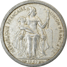 Moneta, OCEANIA FRANCESE, Franc, 1949, BB, Alluminio, KM:2