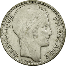 Munten, Frankrijk, Turin, 10 Francs, 1933, ZF, Zilver, KM:878, Gadoury:801