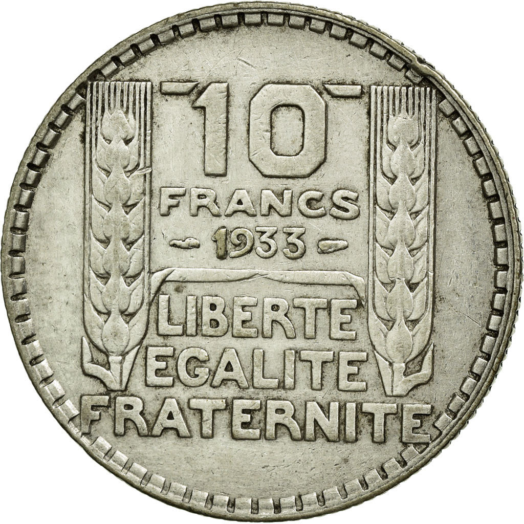 Coin, France, Turin, 10 Francs, 1933, EF(40-45), Silver, KM:878, Gadoury:801