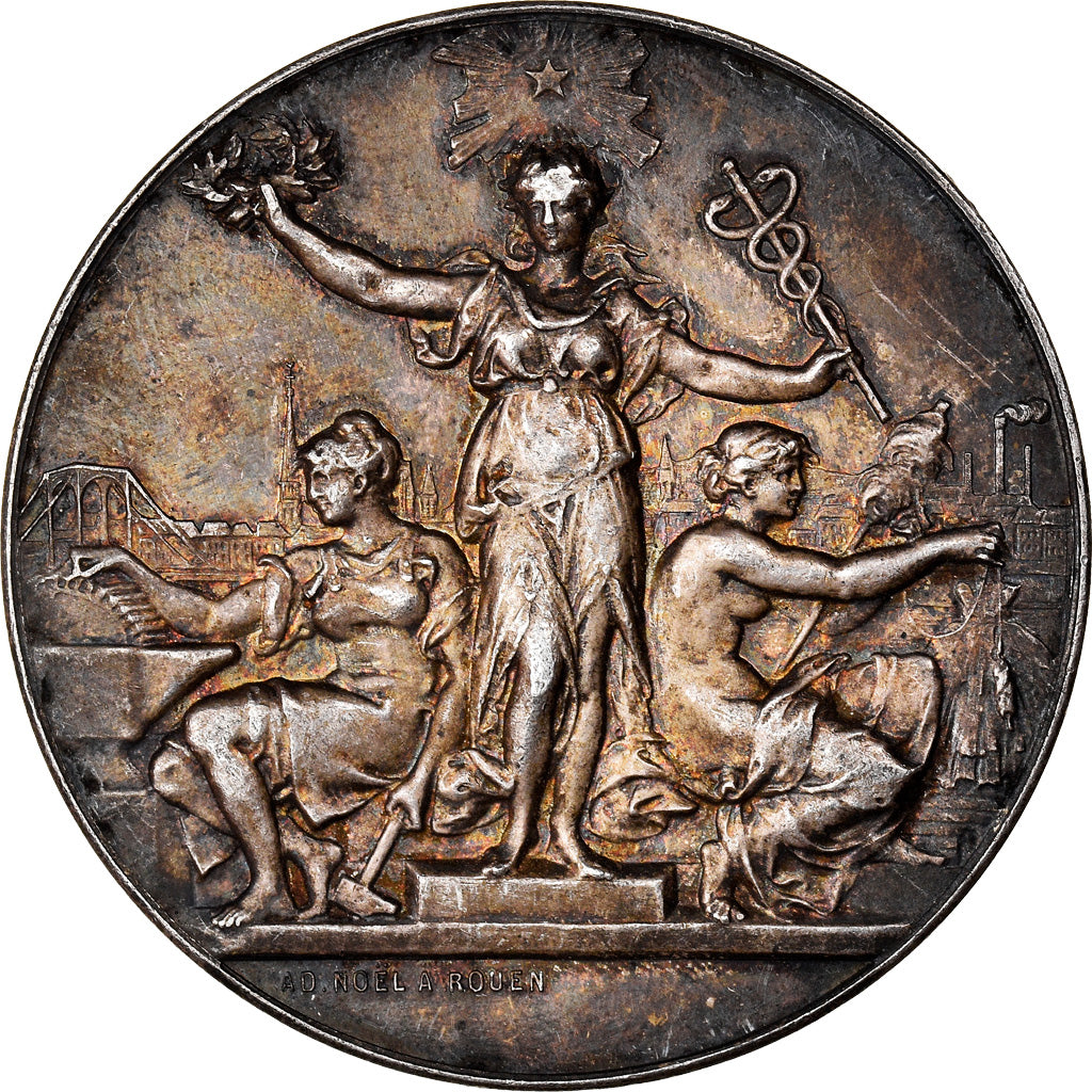 France, Medal, Exposition Nationale et Régionale de Rouen, Arts & Culture
