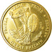 Wielka Brytania, 10 Euro Cent, 2003, unofficial private coin, MS(63), Mosiądz