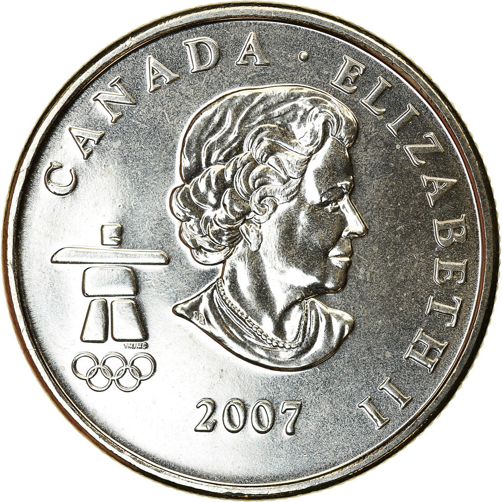 Monnaie, Canada, Elizabeth II, 25 Cents, 2007, Royal Canadian Mint, Ottawa, SUP