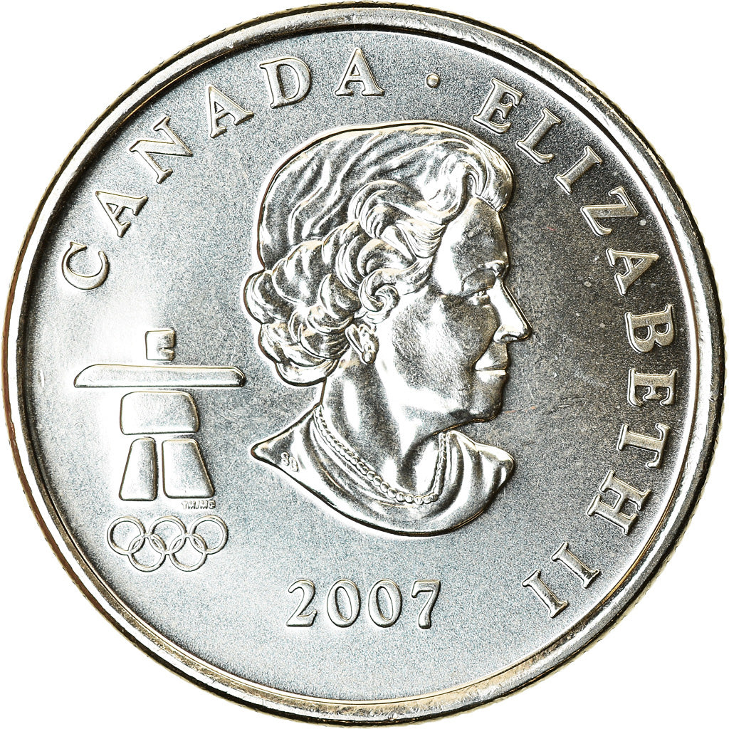 Moneta, Canada, Elizabeth II, 25 Cents, 2007, Royal Canadian Mint, Ottawa, SPL-