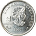 Moneta, Canada, Elizabeth II, Paralympic Winter Games, 25 Cents, 2007, Royal