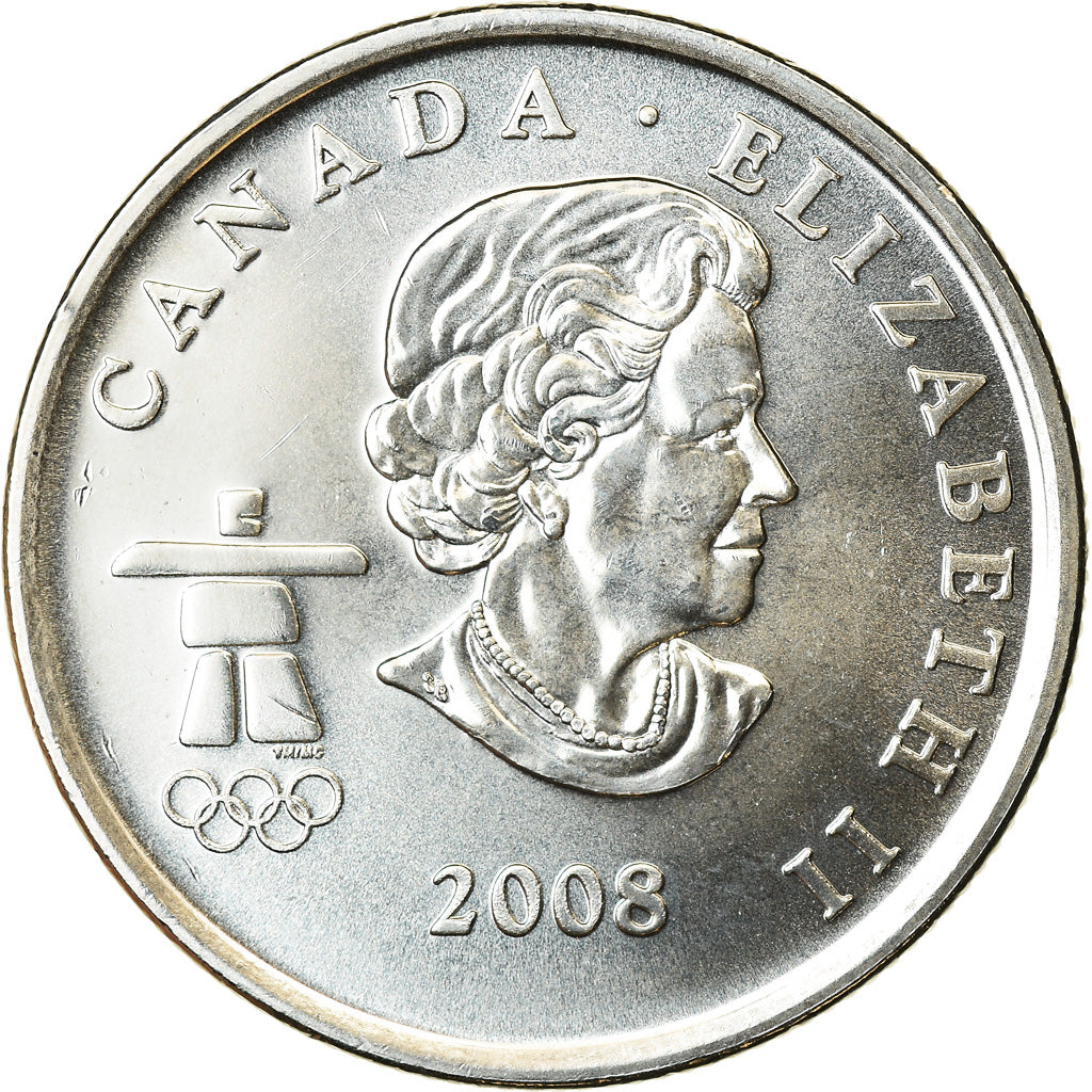 Monnaie, Canada, Elizabeth II, 25 Cents, 2008, Royal Canadian Mint, SUP, Nickel