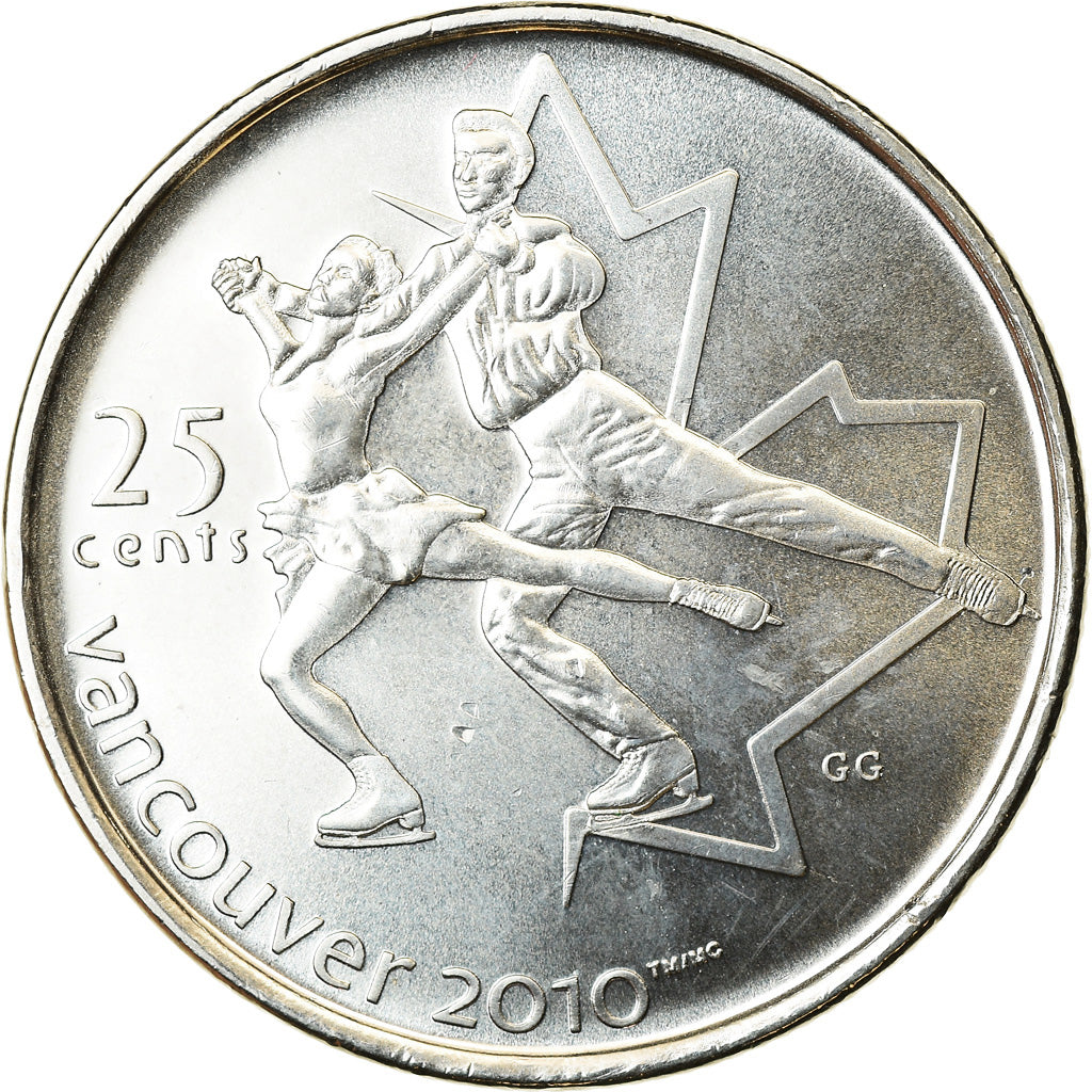Monnaie, Canada, Elizabeth II, 25 Cents, 2008, Royal Canadian Mint, SUP, Nickel