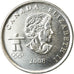 Monnaie, Canada, Elizabeth II, Bobsleigh, 25 Cents, 2008, SUP, Nickel plated