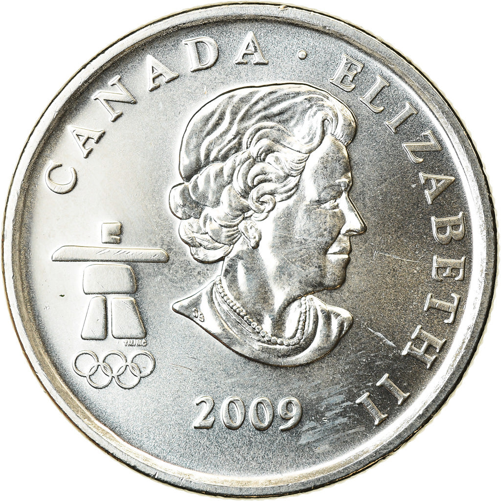 Moneta, Canada, Elizabeth II, 25 Cents, 2009, Royal Canadian Mint, SPL-, Acciaio