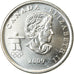 Moneta, Canada, Elizabeth II, 25 Cents, 2009, Royal Canadian Mint, SPL-, Acciaio