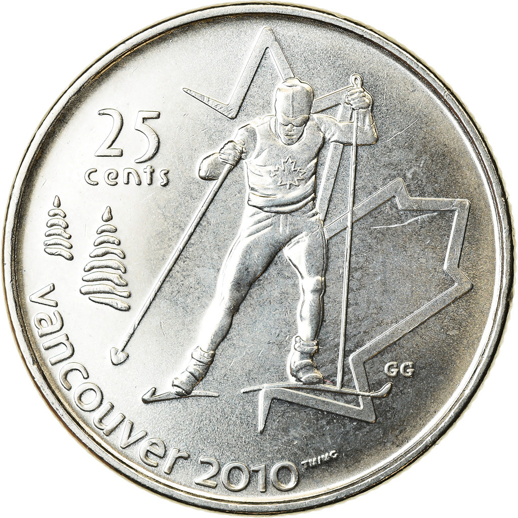 Moneta, Canada, Elizabeth II, 25 Cents, 2009, Royal Canadian Mint, SPL-, Acciaio