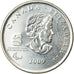 Münze, Kanada, Elizabeth II, Sledge hockey, 25 Cents, 2009, VZ, Nickel plated