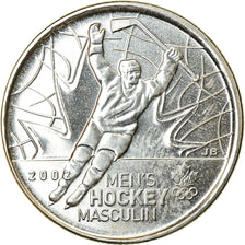 Coin, Canada, Elizabeth II, Men's Hockey, 25 Cents, 2009, Royal Canadian Mint