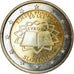 Slovénie, 2 Euro, Traité de Rome 50 ans, 2007, SUP, Bi-Metallic, KM:106
