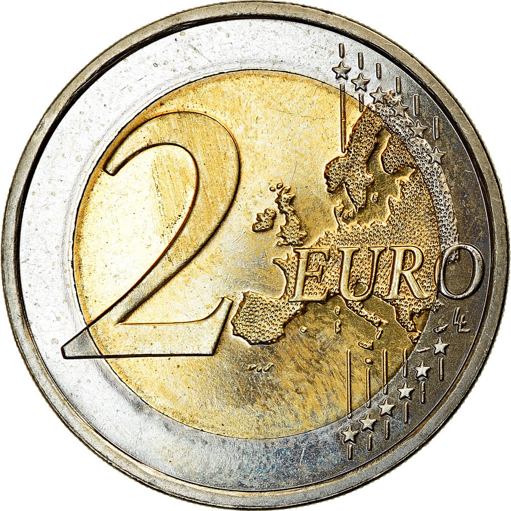 Slovénie, 2 Euro, Traité de Rome 50 ans, 2007, SUP, Bi-Metallic, KM:106
