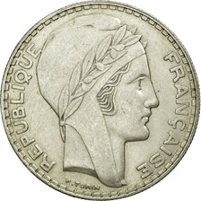 Coin, France, Turin, 20 Francs, 1933, AU(50-53), Silver, KM:879, Gadoury:852