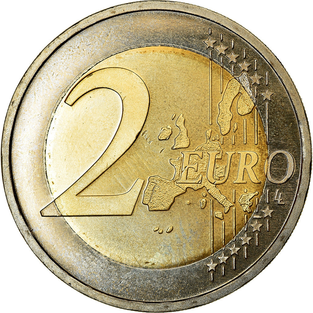 GERMANY - FEDERAL REPUBLIC, 2 Euro, 2003, MS(63), Bi-Metallic, KM:214