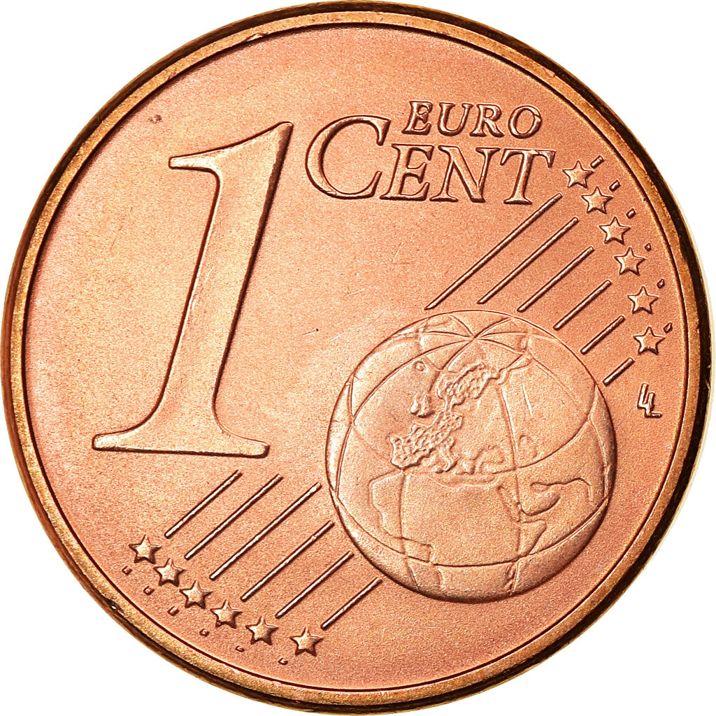 GERMANIA - REPUBBLICA FEDERALE, Euro Cent, 2004, SPL-, Acciaio placcato rame