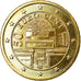 Austria, 50 Euro Cent, 2005, AU(55-58), Brass, KM:3087