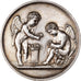 France, Medal, Louis XVIII, Mariage, Anges, Religions & beliefs, 1815, Denon /
