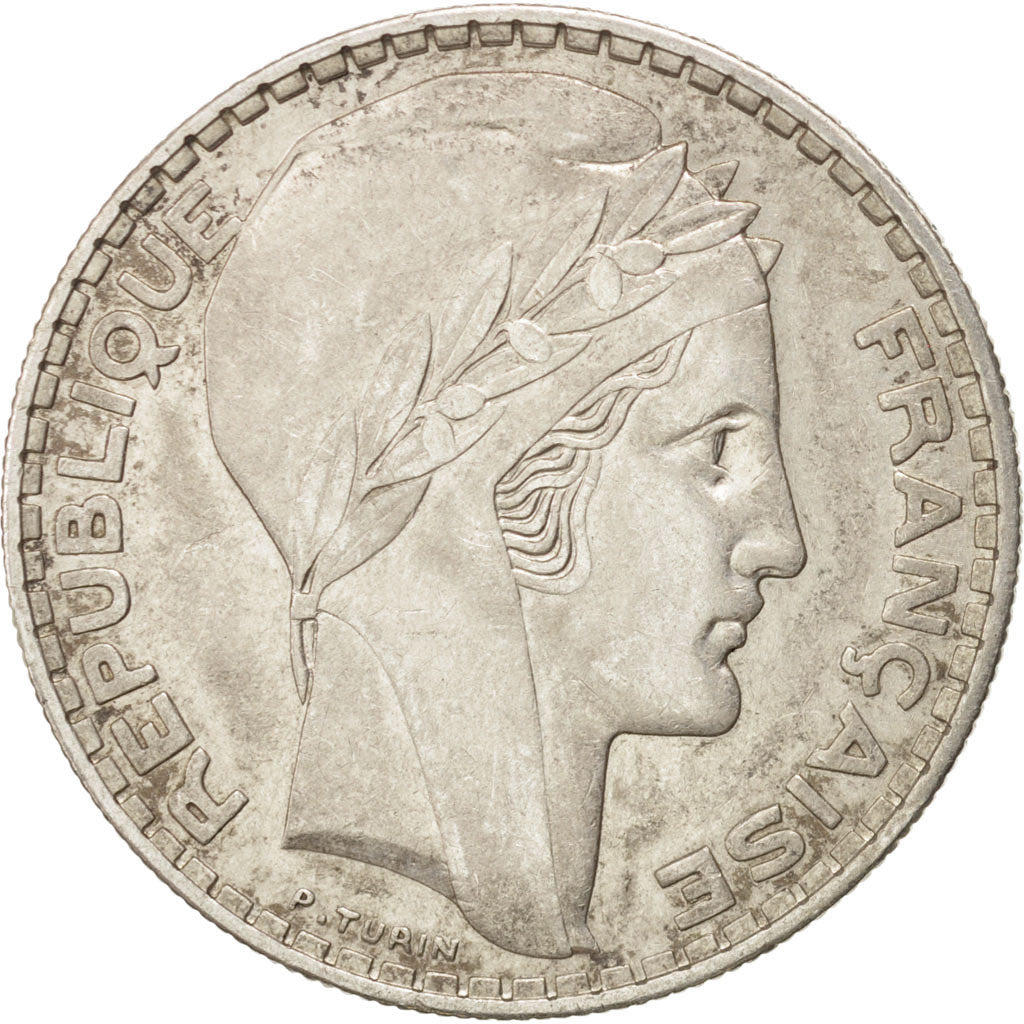 Troisième République, 20 Francs Turin 1938, KM 879