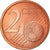 Italy, 2 Euro Cent, 2002, AU(55-58), Copper Plated Steel, KM:211