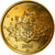 Italien, 50 Euro Cent, 2002, VZ, Messing, KM:215