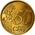 Italia, 50 Euro Cent, 2002, EBC, Latón, KM:215