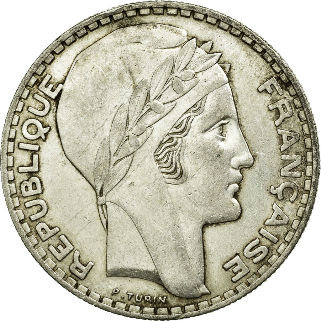 Monnaie, France, Turin, 20 Francs, 1938, TTB+, Argent, KM:879, Gadoury:852