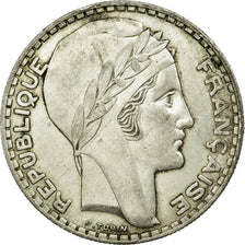 Monnaie, France, Turin, 20 Francs, 1938, TTB+, Argent, KM:879, Gadoury:852