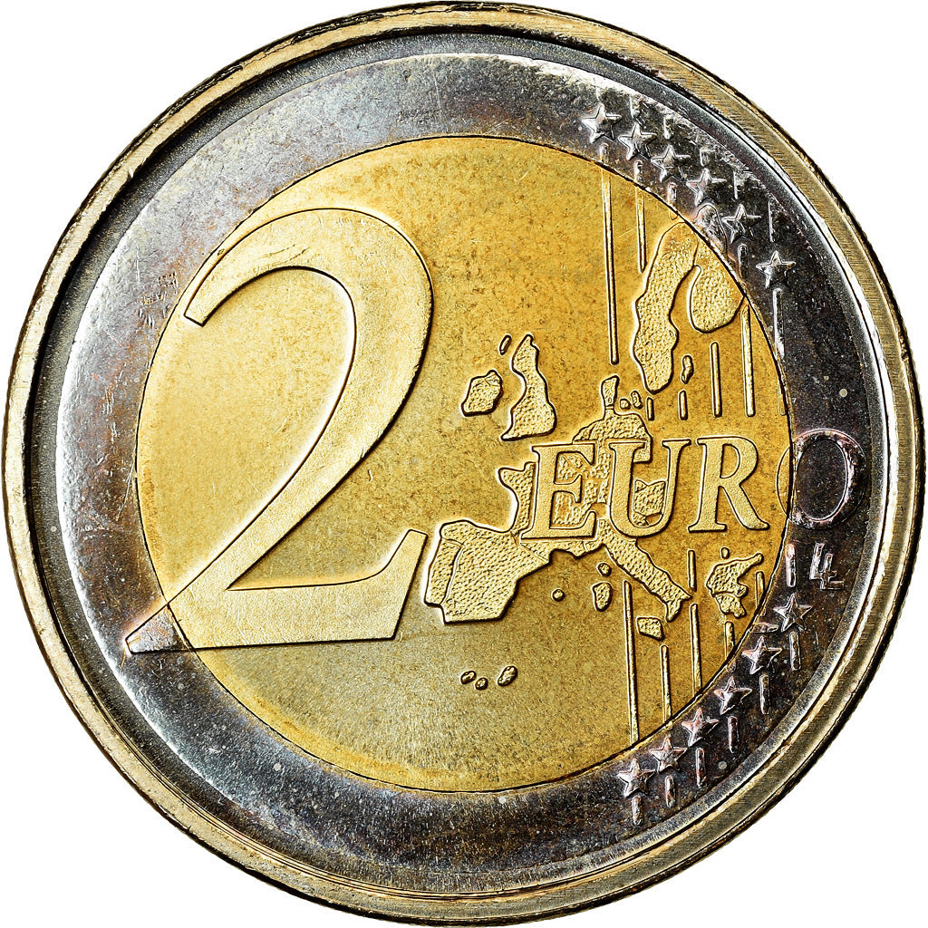 Lussemburgo, 2 Euro, 2004, SPL-, Bi-metallico, KM:82