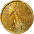 Francia, 20 Euro Cent, 2002, SPL-, Ottone, KM:1286