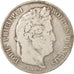 Coin, France, Louis-Philippe, 5 Francs, 1834, Rouen, VF(20-25), Silver