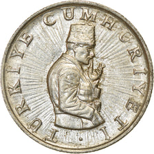 Coin, Turkey, 10 Lira, 1982, EF(40-45), Aluminum, KM:950.1