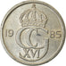 Münze, Schweden, Carl XVI Gustaf, 50 Öre, 1985, SS, Copper-nickel, KM:855