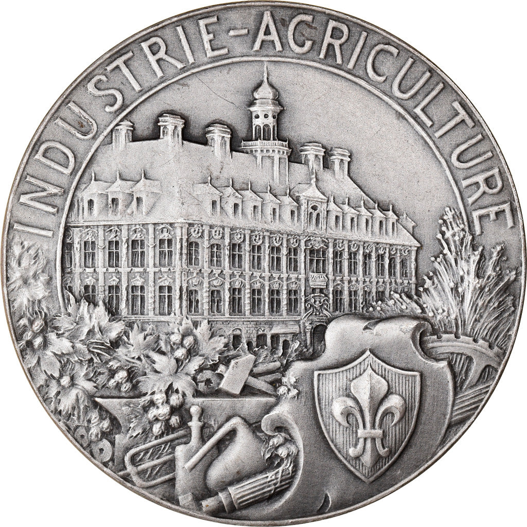 France, Medal, Chambre de Commerce de Lille, Business & industry, Lefebvre