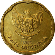 Monnaie, Indonésie, 500 Rupiah, 1992, TTB, Aluminum-Bronze, KM:54