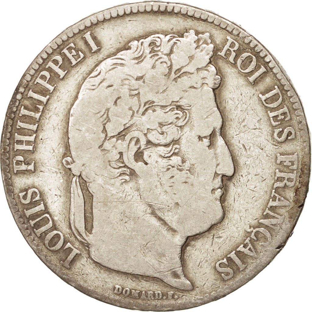 Monnaie, France, Louis-Philippe, 5 Francs, 1836, Paris, TB, Argent, KM:749.1
