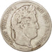 FRANCE, Louis-Philippe, 5 Francs, 1832, Toulouse, KM #749.9, F(12-15), Silver,..