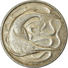 Monnaie, Singapour, 20 Cents, 1970, Singapore Mint, TTB, Copper-nickel, KM:4