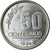 Moneda, Uruguay, 50 Centesimos, 1994, MBC, Acero inoxidable, KM:106