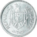 Coin, Moldova, 10 Bani, 2002, EF(40-45), Aluminum, KM:7