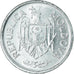 Coin, Moldova, 10 Bani, 2002, EF(40-45), Aluminum, KM:7