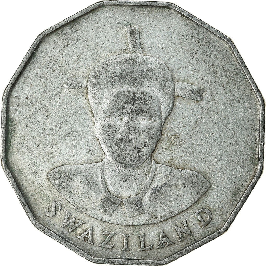 Monnaie, Swaziland, King Msawati III, 50 Cents, 1993, British Royal Mint, TTB