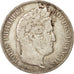 FRANCE, Louis-Philippe, 5 Francs, 1843, Rouen, KM #749.2, VF(20-25), Silver,...